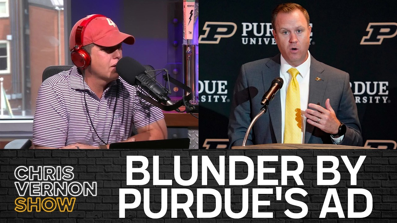 Save College Sports Act, Haynes King Balls Out. and Purdue's AD | Chris Vernon Show