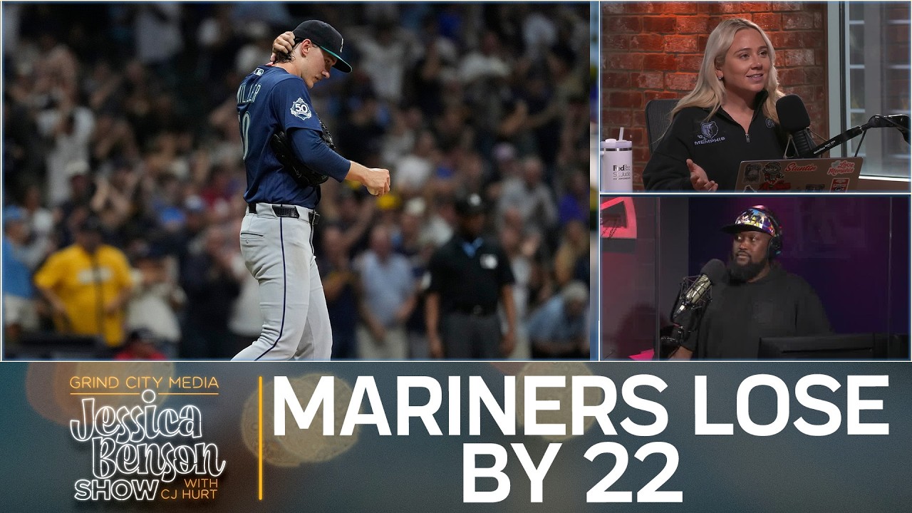 Mariners Lose by 22 and Kelsey Mitchell And Caitlin Clark Can't BE Stopped | Jessica Benson Show