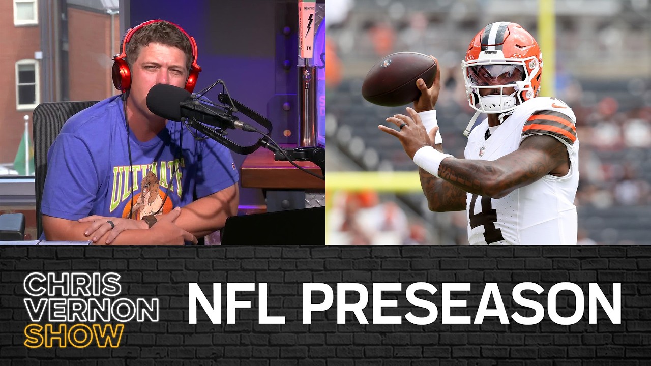 NFL Preseason ,Faizon Brandon Named Vols Starting QB, Dae'Quan Wright | Chris Vernon Show