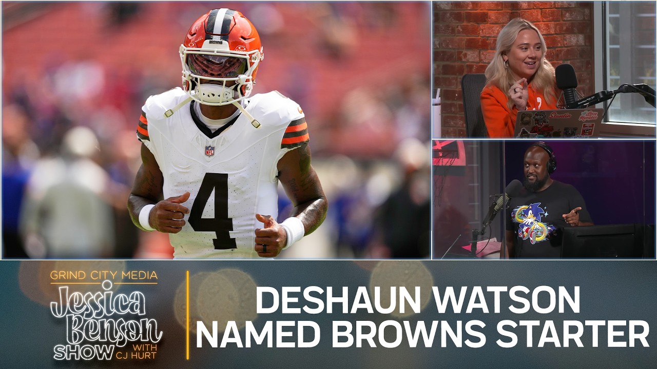 Watson Named Browns Starter and Caitlin Clark's Collapse Against The Liberty | Jessica Benson Show