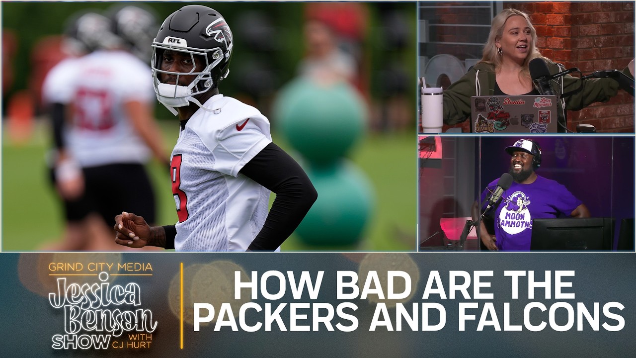 How Bad Are The Packers And Falcons and Tennessee Vs. Texas Preview | Jessica Benson Show