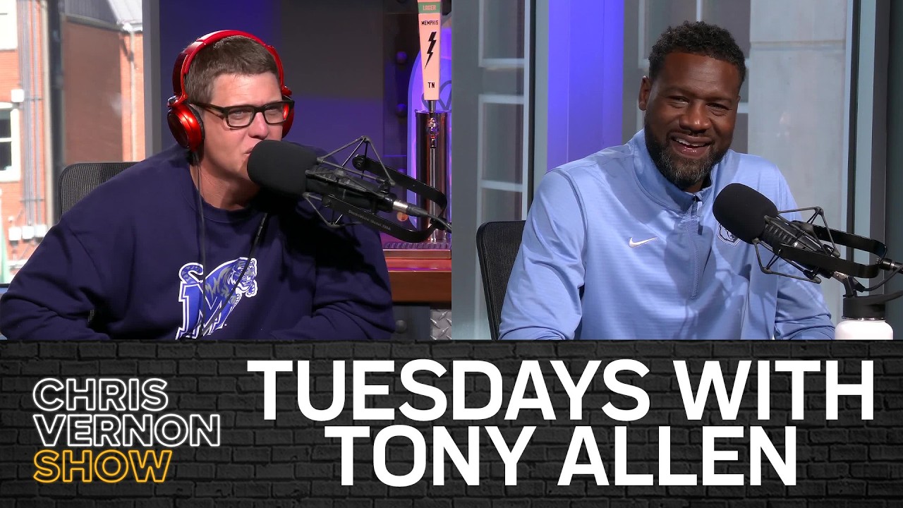 Tony Allen In-Studio on Grizz Media Day and NBA Officiating Points of Emphasis Chris Vernon Show