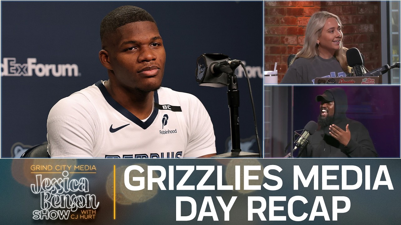 Grizzlies Media Day Recap, Media Day Headlines, And Case Keenum Can Still Ball | Jessica Benson Show
