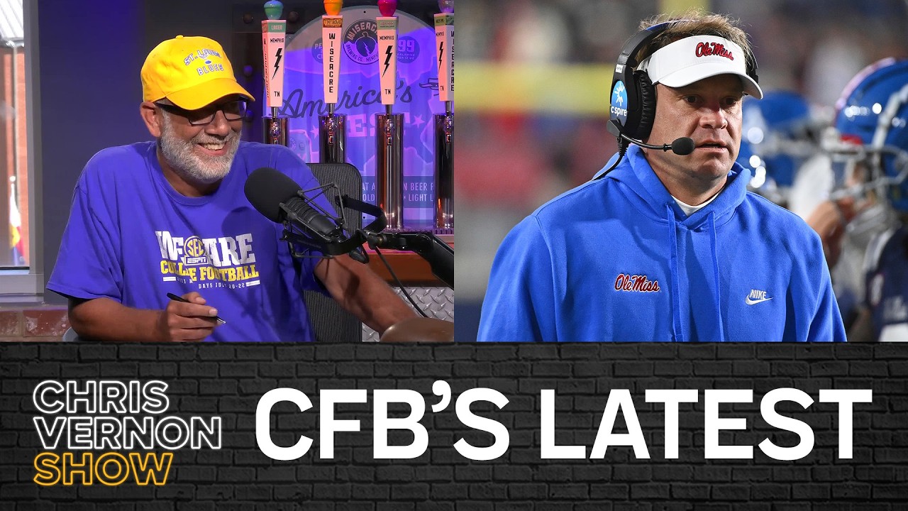 SEC Sues LSU, Will Fernando Mendoza Play, & Hot NFL/CFB Takes | Chris Vernon Show