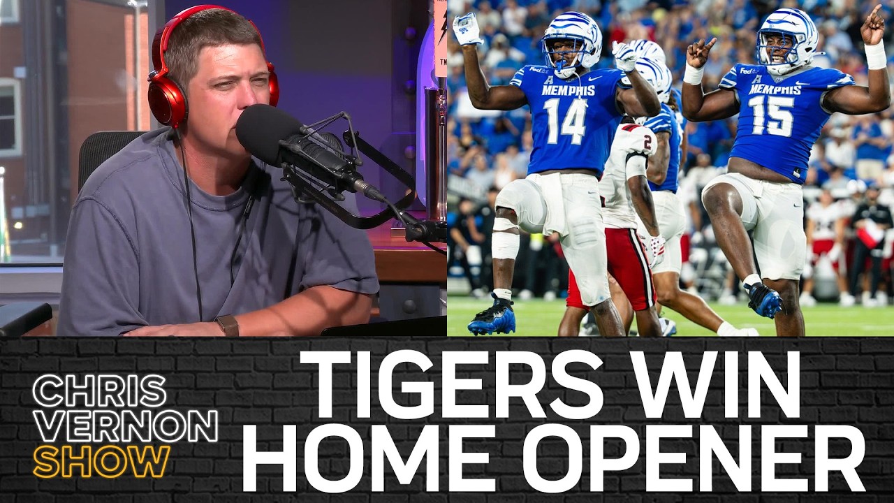 Memphis Impresses, College Football Week 1, NFL Week 1, AP Top 25, 10 Things | Chris Vernon Show