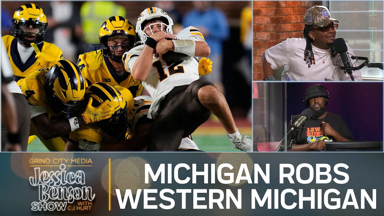 Michigan Robs Western Michigan and LSU Dominates Clemson | Jessica Benson Show