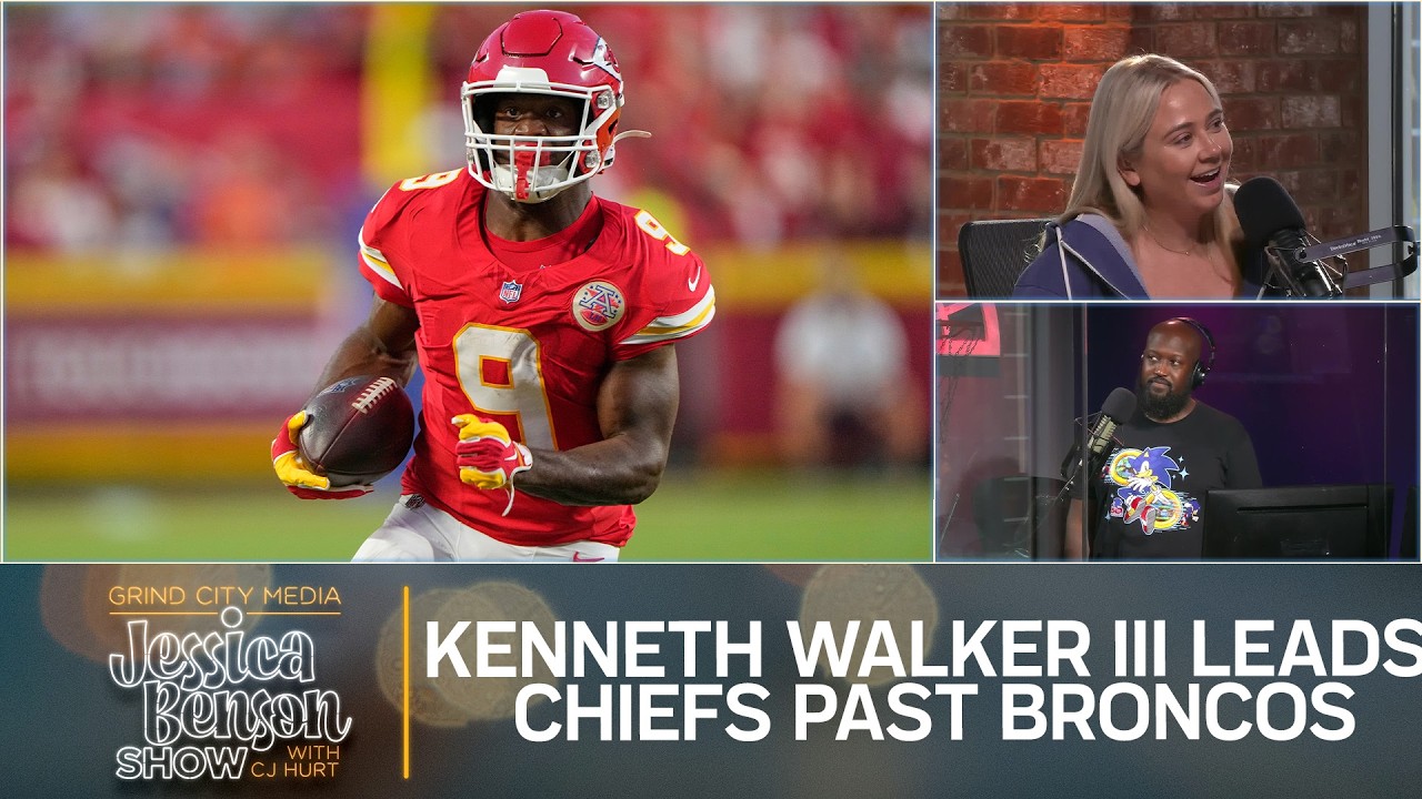 Kenneth Walker III Leads Chiefs Past Broncos, Holly Rowe AI Video, And Emmys | Jessica Benson Show