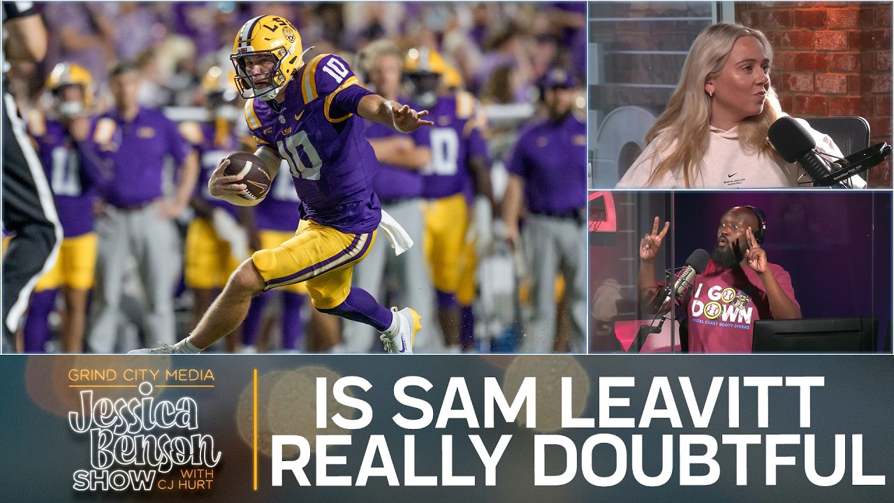 Is Sam Leavitt REALLY Doubtful, TNF Preview, And Tailgating In The Grove | Jessica Benson Show