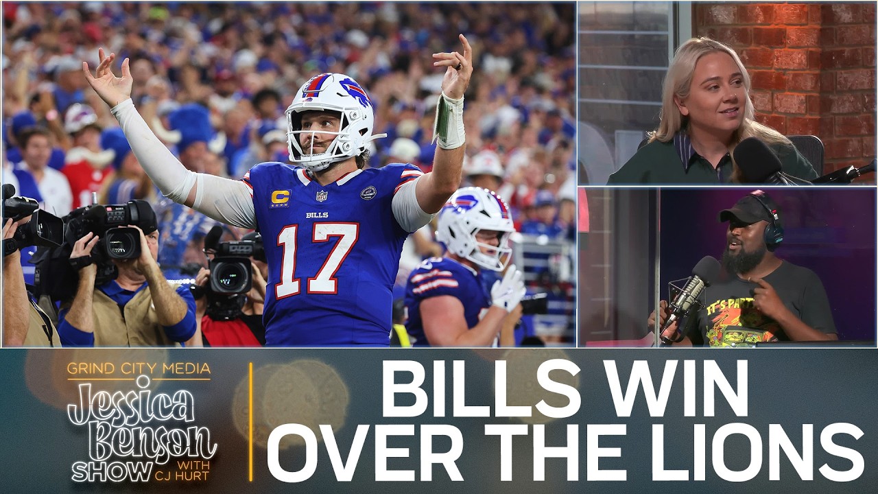 Bills Dominate The Lions and Cheering For Ole Miss Or Against LSU | Jessica Benson Show