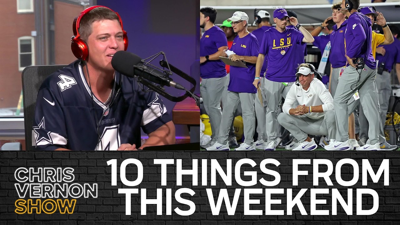Ole Miss & Trinidad, Caleb Williams Injury, NFL Week 2, 10 Things | Chris Vernon Show