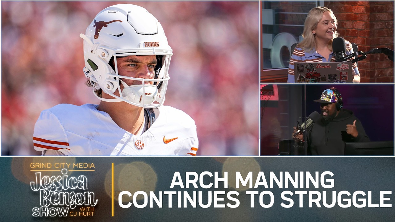 Arch Manning Continues To Struggle, Grizz Game Week, And CFB Weekend | Jessica Benson Show