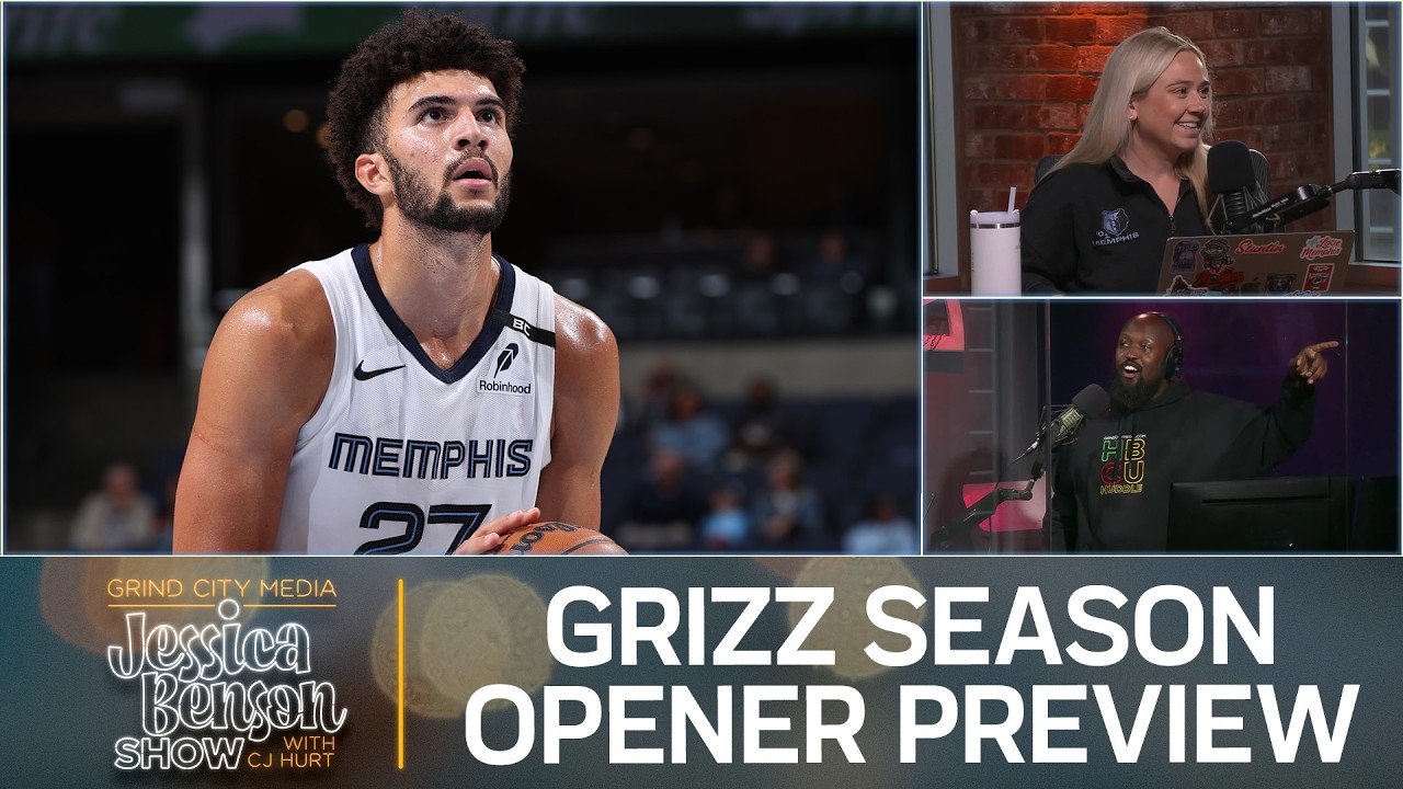 Grizzlies Season Opener Preview, Boozer Vs. Peterson, And SGA’s Performance | Jessica Benson Show
