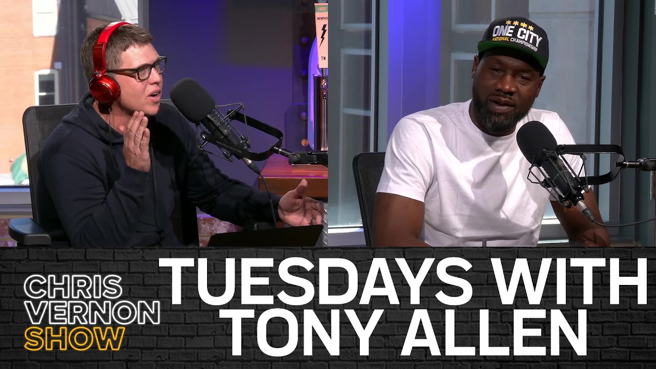 Tony Allen In-Studio Previewing Grizzlies and NBA Season | Chris Vernon Show