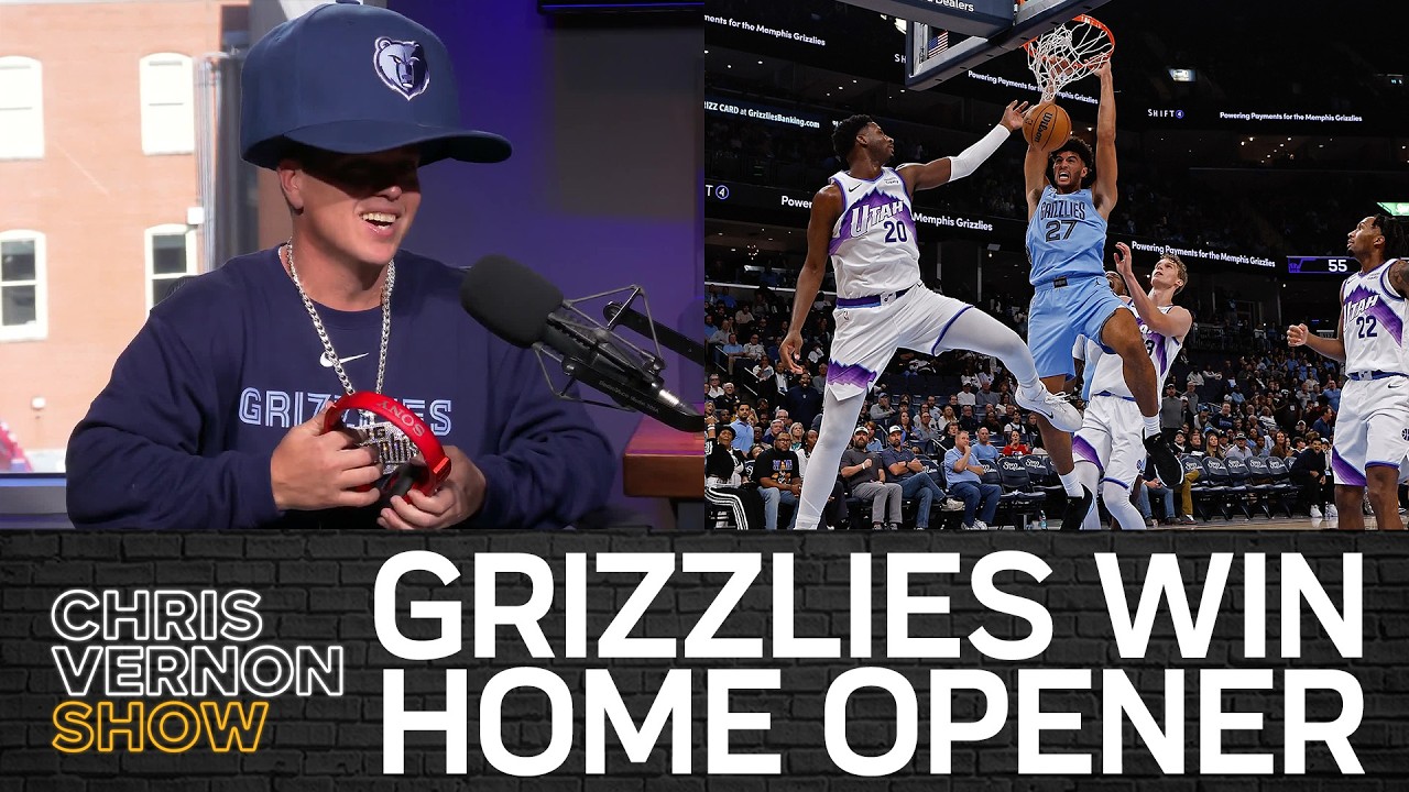 Grizzlies Win Season Opener, Ty Jerome Drops 45, ESPN’s Matt Barrie In-Studio | Chris Vernon Show