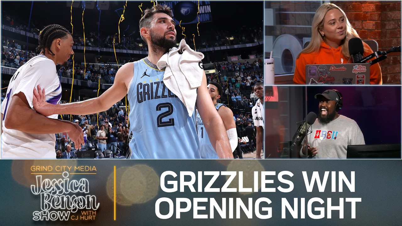 Grizzlies Opening Night Win, Ty Jerome Goes Off, ‘You Can See Everything’ Hype | Jessica Benson Show