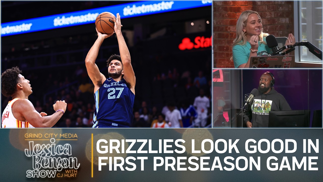 Grizzlies Look Good In First Preseason Game & Isaiah Stewart's Ankle Update | Jessica Benson Show