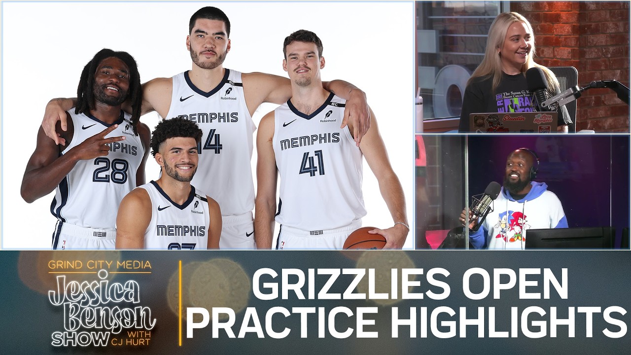 Grizzlies Open Practice Highlights and Jeremiah Smith For Heisman | Jessica Benson Show