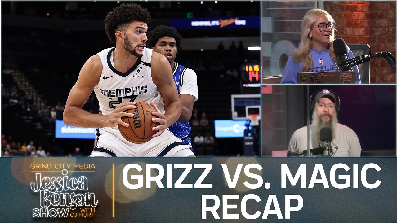 Grizzlies/Magic Preseason Recap and Angel Reese/ATL Dream Up 2-0 | Jessica Benson Show