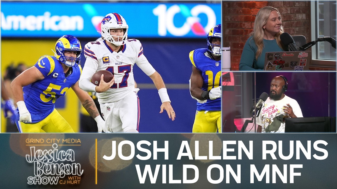 Josh Allen Runs Wild On MNF, Kelly Clarkson vs. Art of Play, And Penny ON NIL | Jessica Benson Show