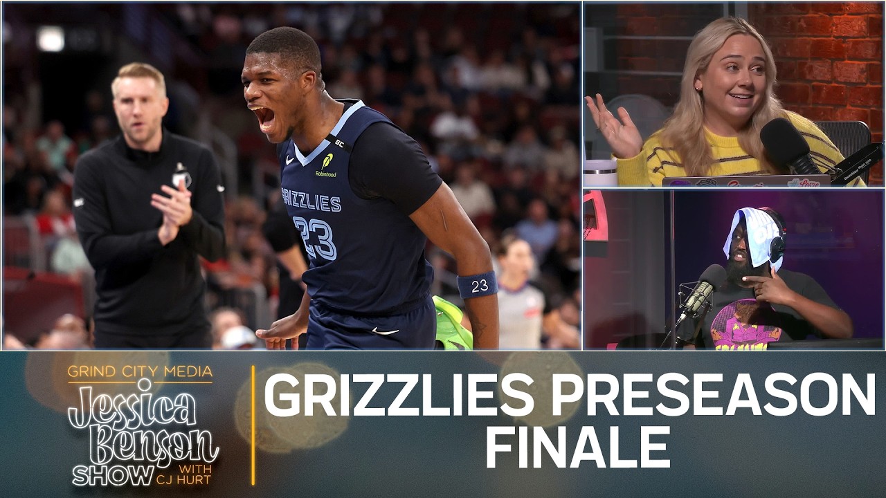 Grizzlies Preseason Finale, Dodgers Get Swept, And An Ugly TNF Game | Jessica Benson Show